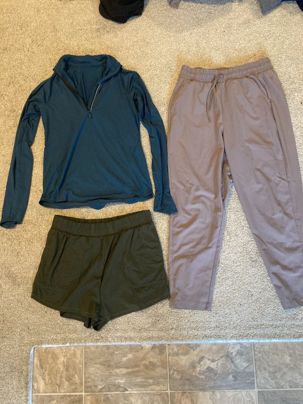 Lot of "all in motion" athletic clothes